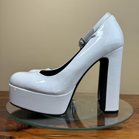 Jeffrey Campbell Okurr Ankle Strap Platform Pump - Picture 3 of 16